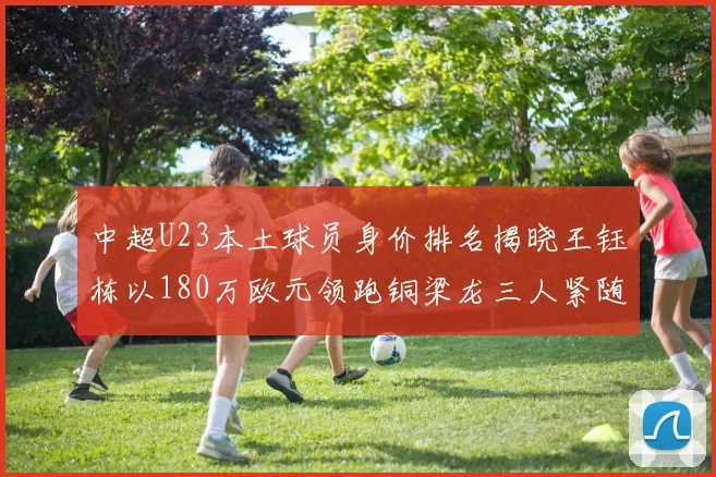 中超U23本土球员身价排名揭晓王钰栋以180万欧元领跑铜梁龙三人紧随其后